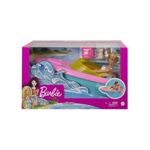 Doll Barbie And Boat (grg30)