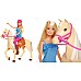 Doll Barbie Horse And Rider (fxh13)