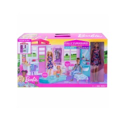 Doll Barbie And House (fxg55)