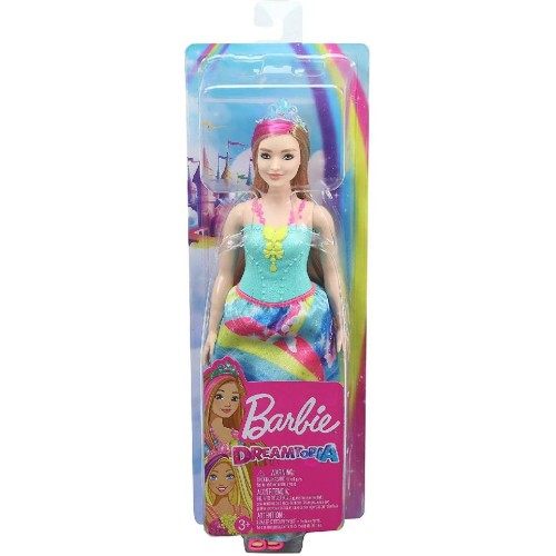 Doll Barbie Dreamtopia Princess Blue Tiara (gjk16)