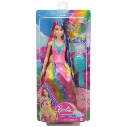 Doll Barbie Dreamtopia Long Hair Princess (gtf38)