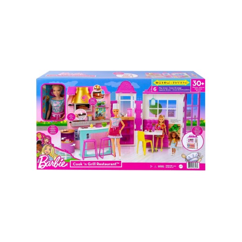 Doll Barbie & Restaurant (hbb91)