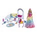 Doll Barbie Rainbow Potty Unicorn Set (gtg01)