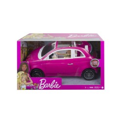 Doll Barbie & Fiat 500 Convertible (gxr57)