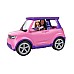 Set Barbie & Large Pink Car (gyj25)