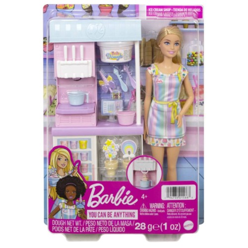 Doll Barbie & Ice Cream Shopkeeper (hcn46)
