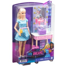 Doll Barbie Big City Big Dreams & Playset (gyg39)