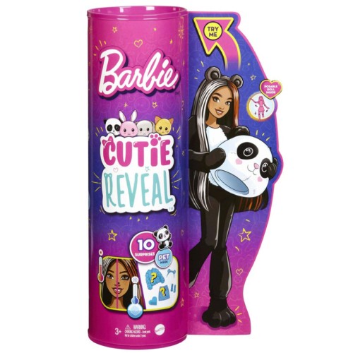 Doll Barbie Cutie Reveal Panda (hhg22)