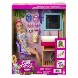 Doll Barbie Sparkle Mask Spa Day 1 (hcm82)