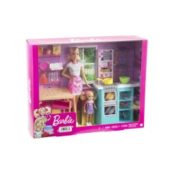 Doll Barbie & Chelsea Baking Set And Accessories (hbx03)