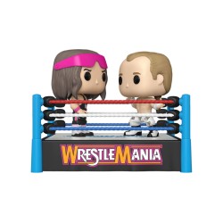Pop 2 Pack Moments Wwe S17 Bret Hit Man Hart And Shawn Michaels 9cm