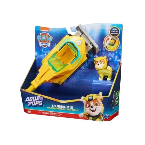 Paw Patrol Aqua Themed Vehicles Rubble (6066158)