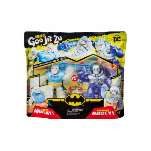 Goo Jit Zu Dc S4 Versus Pack Batman Vs. Mr. Freeze 41393