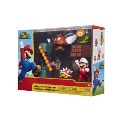 Set Super Mario Lava Castle Diorama 400154