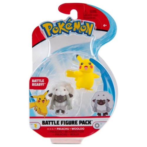 Pokemon W7 Battle Pikachu & Wooloo Pkw0126