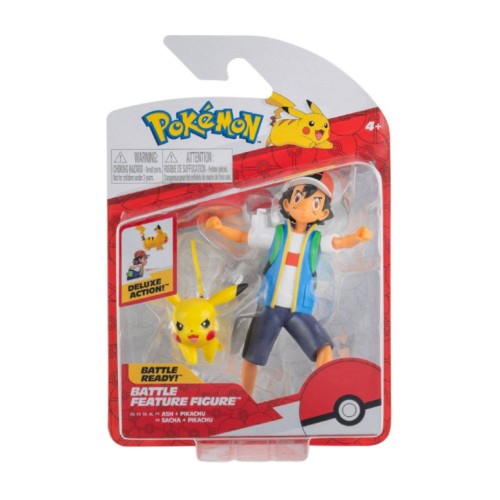 Pokemon Battle Ash & Pikachu W10 Pkw2473