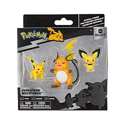 Figurine Pokemon Select Evolution Pikachu (pkw2778)