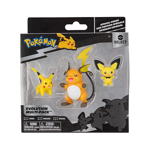 Figurine Pokemon Select Evolution Pikachu (pkw2778)