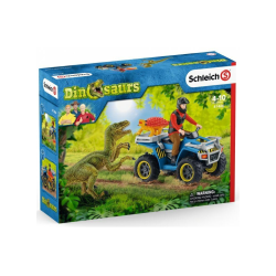 Set Schleich Quad Escape From Velociraptor (41466)