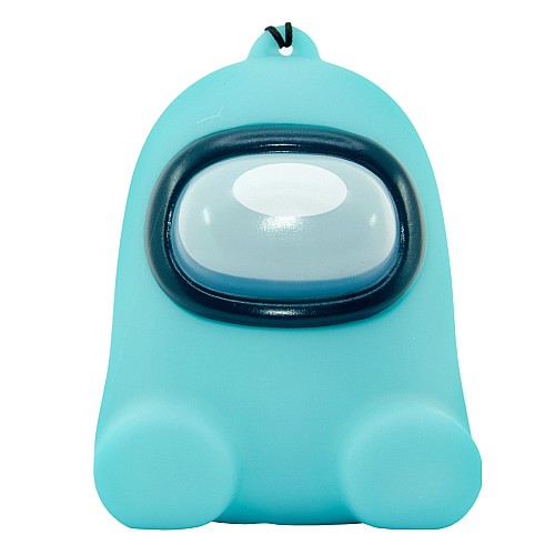 Among Us Light Up Character Turquoise 9cm