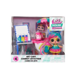 Doll S2 L.o.l. Surprise! Art Cart & Splatters