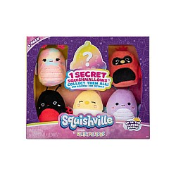 Set 6 Plus Squishville Asst S1 In The Clouds Squad 5cm