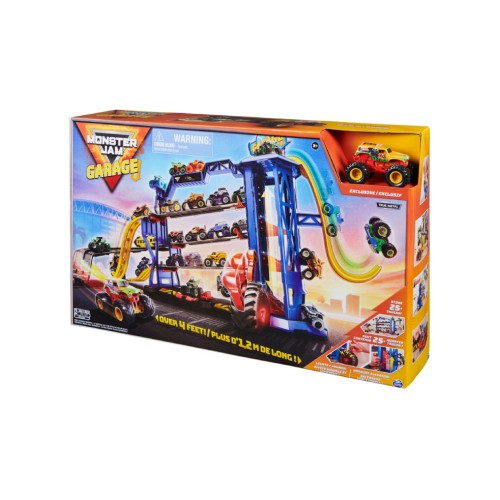 Set Monster Jam 1:64 Monster Garage Playset (6060879)