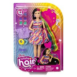 Doll Barbie Totally Hair Heart-themed (hcm90)