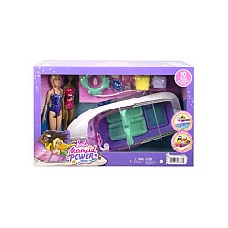 Papusile Barbie & Boat Set (hhg60)