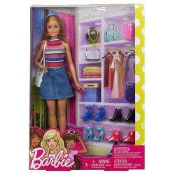 Doll Barbie & Shoes (fvj42)