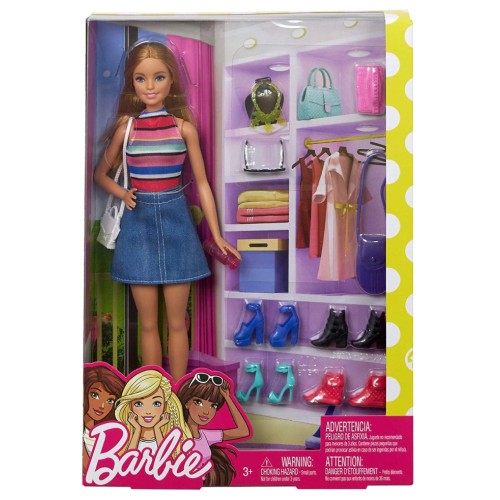 Doll Barbie & Shoes (fvj42)