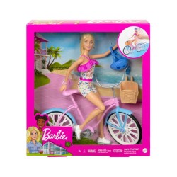 Doll Barbie & Bike (hby28)