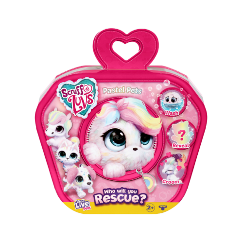 Plus Scruff-a-luvs Evergreen Pastel Fur Refresh (30386)