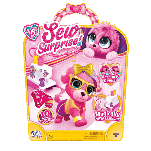 Plus Scruff-a-luvs Sew Wow Pink (30385)