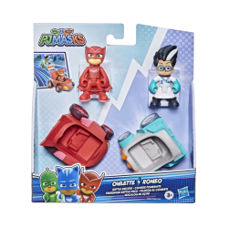 Pj Masks Hero Vs Villain Owlette Vs. Romeo Battle Pack (f2842)