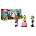 Set Super Mario Mushroom Kingdom 10cm 64511 4l