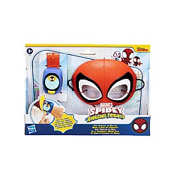 Set Marvel Spidey And His Amazing Friends Spidey Comm-link & Mask (f3712)