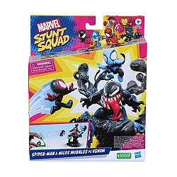 Set Marvel Stunt Squad Hero Vs Villain Deluxe Spider Man F7833