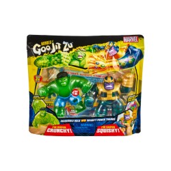 Goo Jit Zu Marvel Versus Pack Series 4 Thanos Vs Hulk 41298