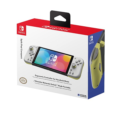 Controller Hori Split Pad Compact Light Gray/yellow