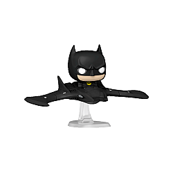 Pop Rides Super Deluxe Dc The Flash Batman In Batwing