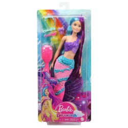 Doll Barbie Dreamtopia Long Hair Mermaid (gtf39)