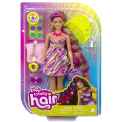 Doll Barbie Totally Hair Flower Themed (hcm89)