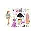 Doll Barbie Day To Night Advent Calendar (gyn37)