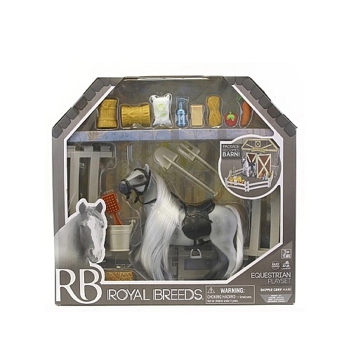 Set Royal Breeds Barn Buddies White Horse