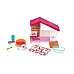 Set Barbie Mini Dog House W/pets (grg78)