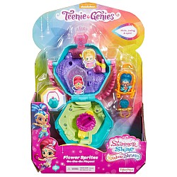 Set Fisher-price Shimmer Shine Teenie Genies Flower Sprites On-the-go (fhn39)