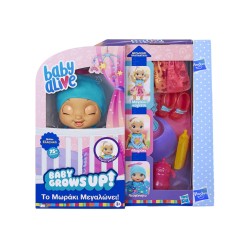 Doll Hasbro Baby Alive Baby Grows Up Happy Moraki Pou Megalonei (random) (e8199)