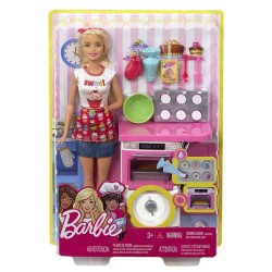 Doll Barbie Baker (fhp57)