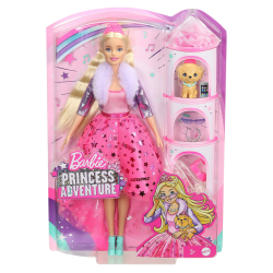 Doll Barbie Princess Adventure Deluxe With Puppy & Accessories (gml76)